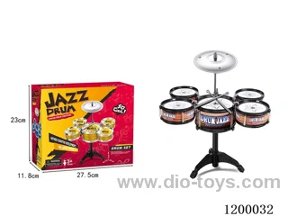 drum set in color box