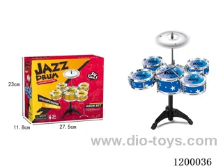 drum set in color box