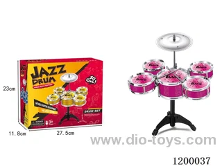 drum set in color box
