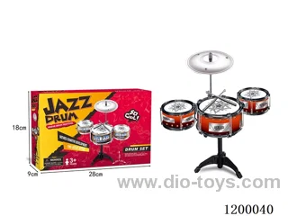 drum set in color box