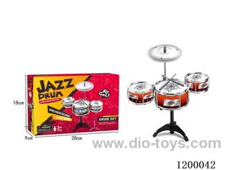drum set in color box