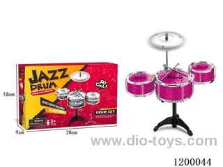 drum set in color box