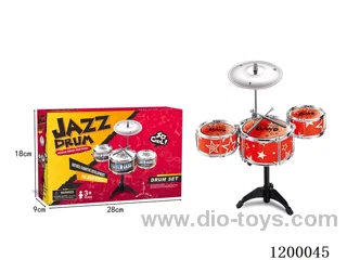 drum set in color box