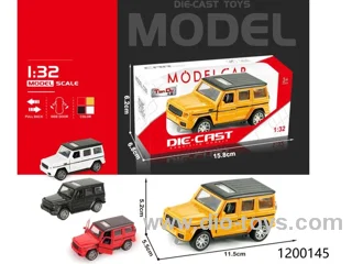 1:32 pull back alloy car