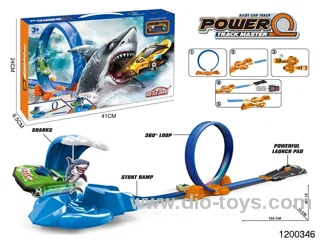 Alloy Catapult Shark Track Set