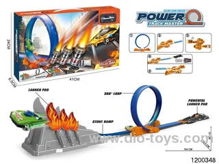 Alloy Slingshot Fire Racing Track Set