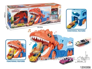 T. rex Dinosaur Storage Cart W L/M