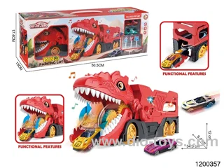 T. rex Dinosaur Storage Cart W L/M