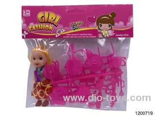 3 inch doll set