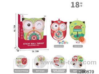 Owl double-sided target