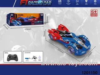 2.4G 12 ch RC Car  with Spray/light/music，include battery