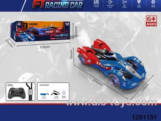 2.4G 12 ch RC Car  with Spray/light/music，include battery