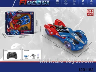 2.4G 12 ch RC Car  with Spray/light/music，include battery