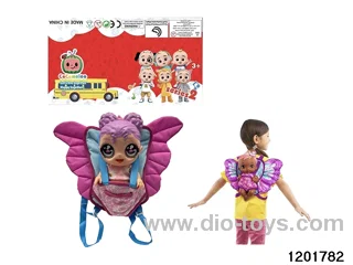 16-inch doll with drinking /pee functions and butterfly backpack