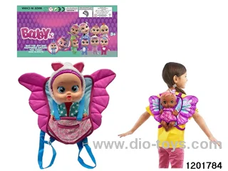 14-inch  baby doll with baby teat/self-heating clothes/cry/music functions