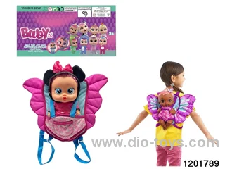 14-inch  baby doll with baby teat/self-heating clothes/cry/music functions