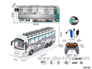1:24 2.4G 9ch RC bus W L/M included battery