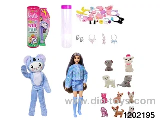 11.5 inch 12 jointed real body doll set