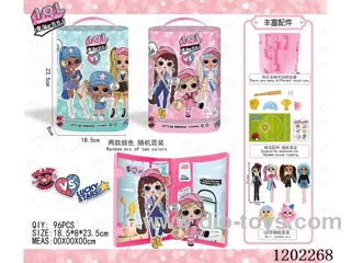 Baseball Surprise Big Doll-2 Color Carrying Case
