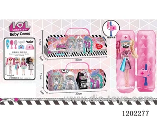 Masked Surprise Big Doll Sister - Clear Tote Capsule (with light)