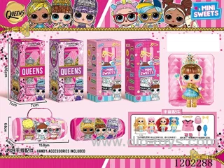 MINISWEETS Surprise Surprise Little Doll Diamond Small Capsule - 4 Colors Individual Color Boxes