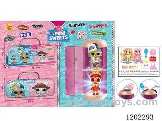 MINISWEETS Double Capsule - with 2 Little Dolls