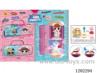 MINISWEETS Double Layer Capsule-With 1 Small Doll