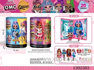 New female surprise (a small doll) hand-held gift box