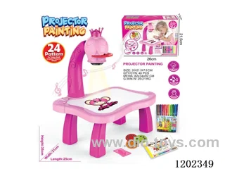 writing tablet with projection (small packages)