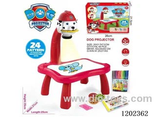 writing tablet with projection (small packages)