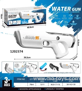 PULSE ELECTRIC WATER GUN (WITH LITHIUM BATTERY DATA CABLE) IN COLOR BOX