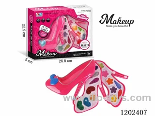 (GCC) Children's color makeup 3-layer high heels