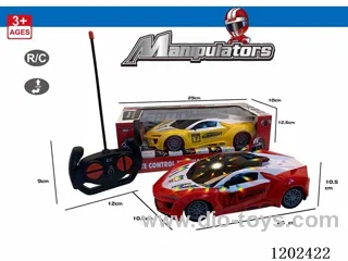 1: 18 Four way 3D Lighting Remote Control Car not included battery