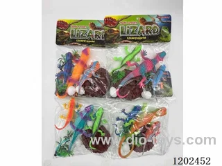 1 Large and 2 Small Lizard Set