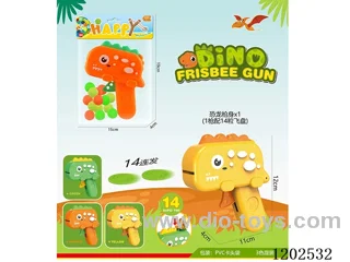 Dinosaur Frisbee Gun