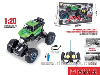 1:20 Climbing off-road RC car + lights included battery
