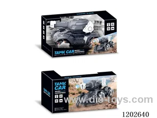Small Tank Stunt Vehicle with Watch included battery