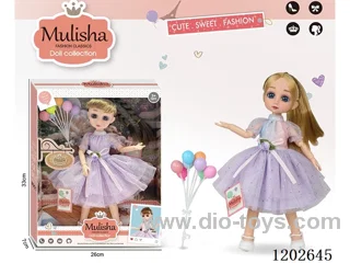 (GCC) MULIHSA Fashion Doll Series, 12 inch 12 jointed dolls