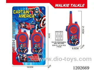 Proximity Captain America Walkie Talkie