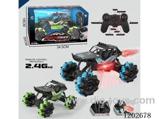 1:14 Off-road Sidewalk Climber included battery(with spray, 2.4G)
