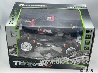 Telescopic Sidewalk Skeleton RC Car included battery