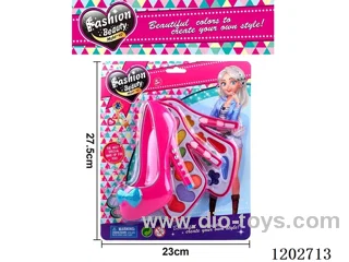 high heels two-layer cosmetics
