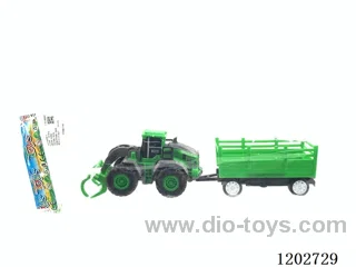 Inertial farmer's truck trailer