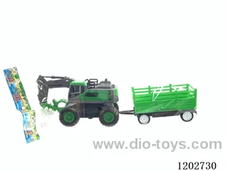 Inertial farmer's truck trailer