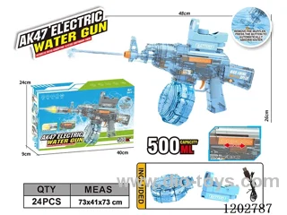 AK47 high-speed electric self-absorbent gun (water capacity 500ML)