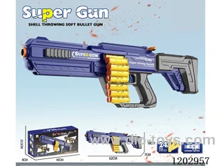 Manual soft bullet gun