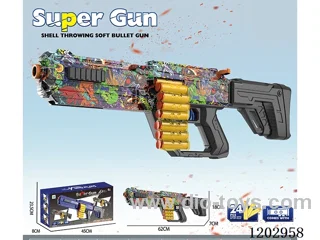 Manual soft bullet gun