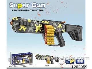 Manual soft bullet gun