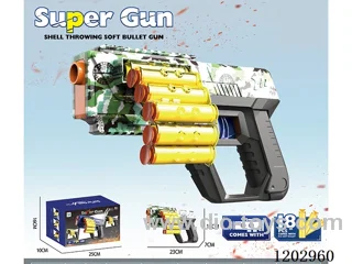 Manual soft bullet gun