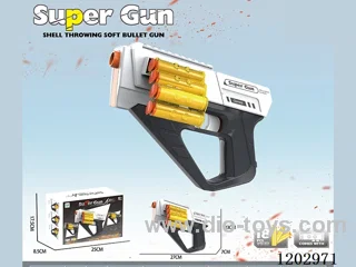 Manual soft bullet gun
